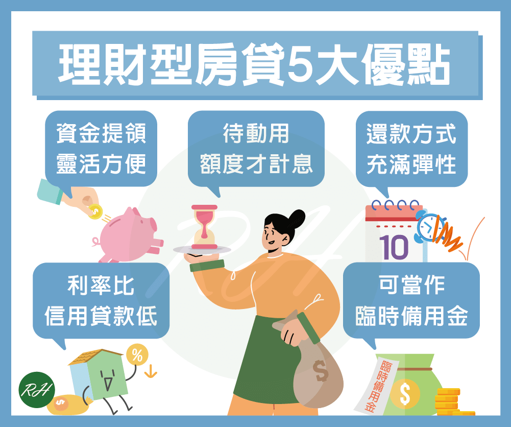 理財型房貸5大優點《榮華行銷理財中心》