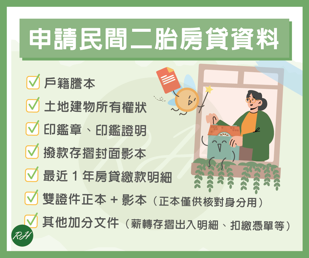 申請民間二胎房貸資料《榮華行銷理財中心》