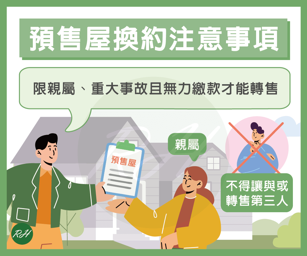 預售屋換約注意事項《榮華行銷理財中心》