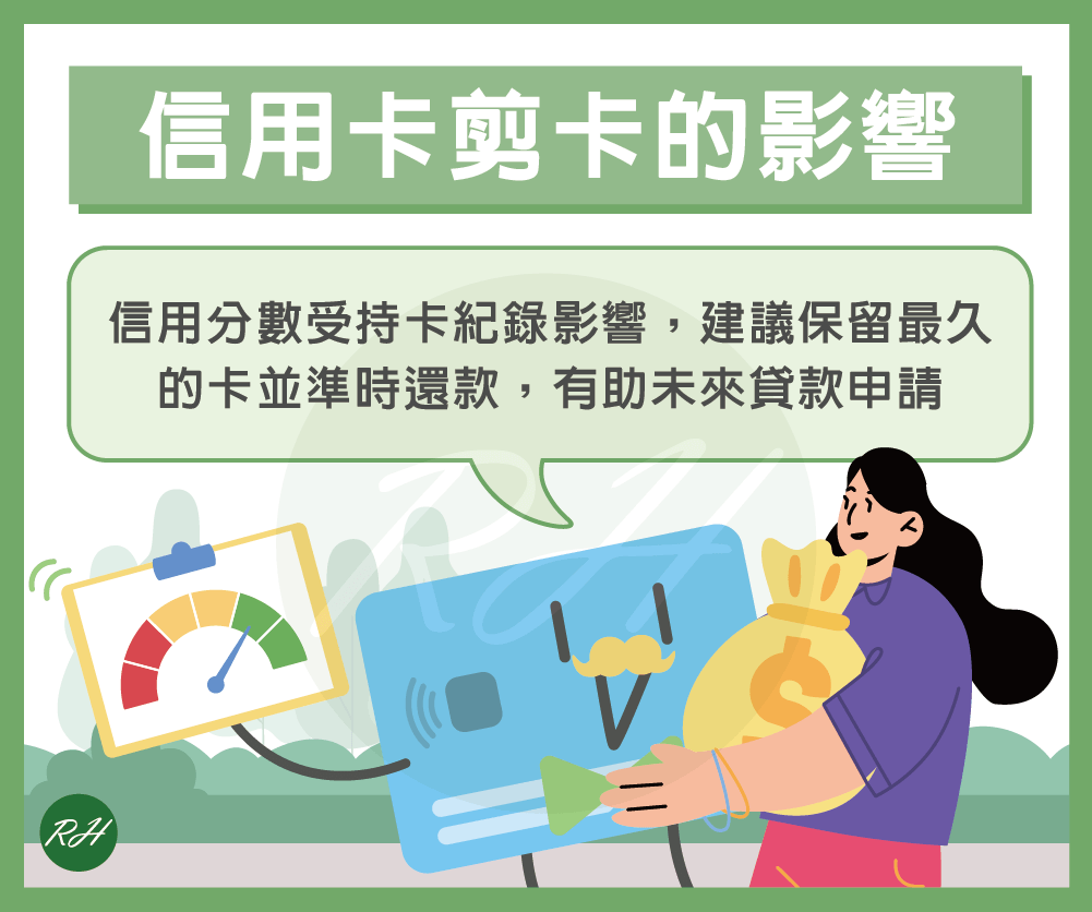 信用卡剪卡的影響《榮華行銷理財中心》