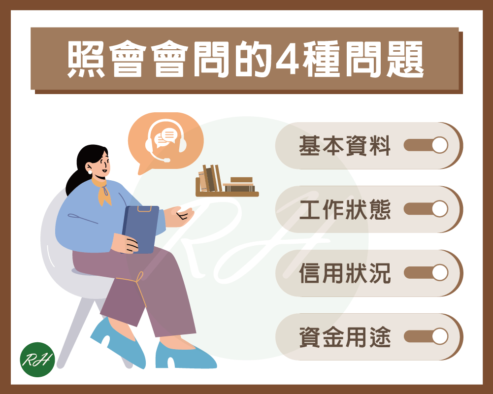 照會會問的4種問題《榮華行銷理財中心》