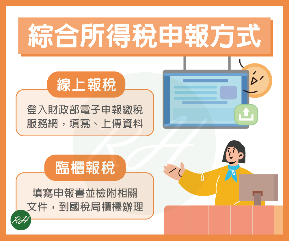 綜合所得稅申報方式《榮華行銷理財中心》