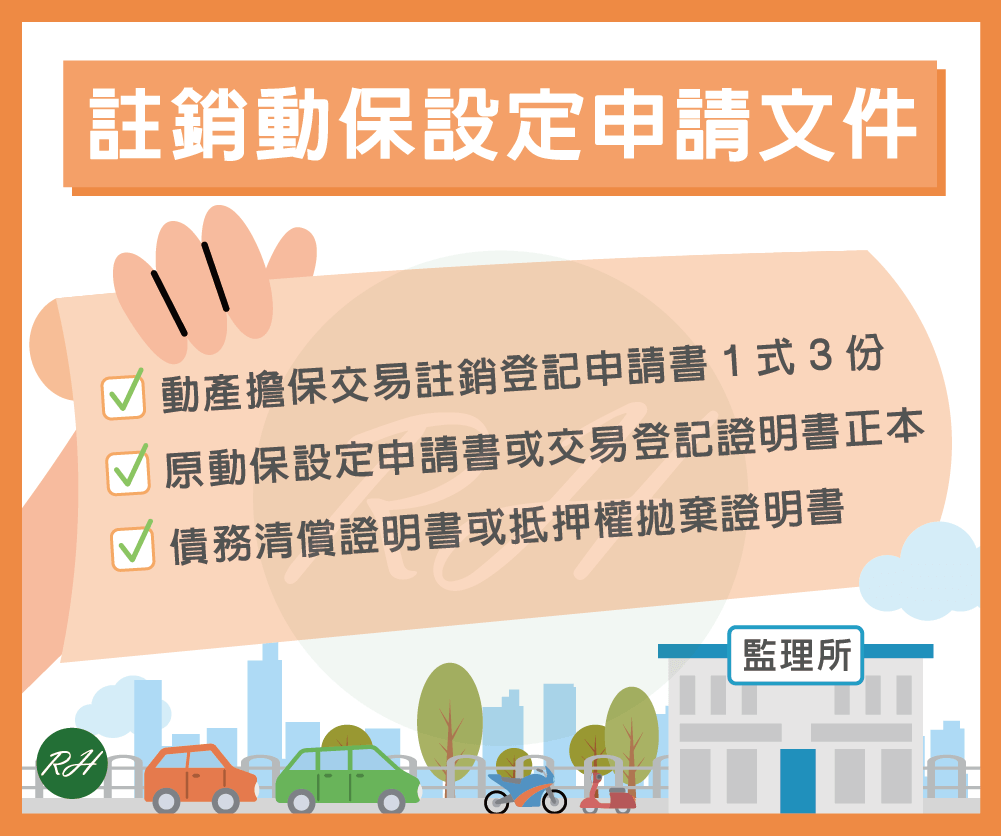 註銷動保設定申請文件《榮華行銷理財中心》