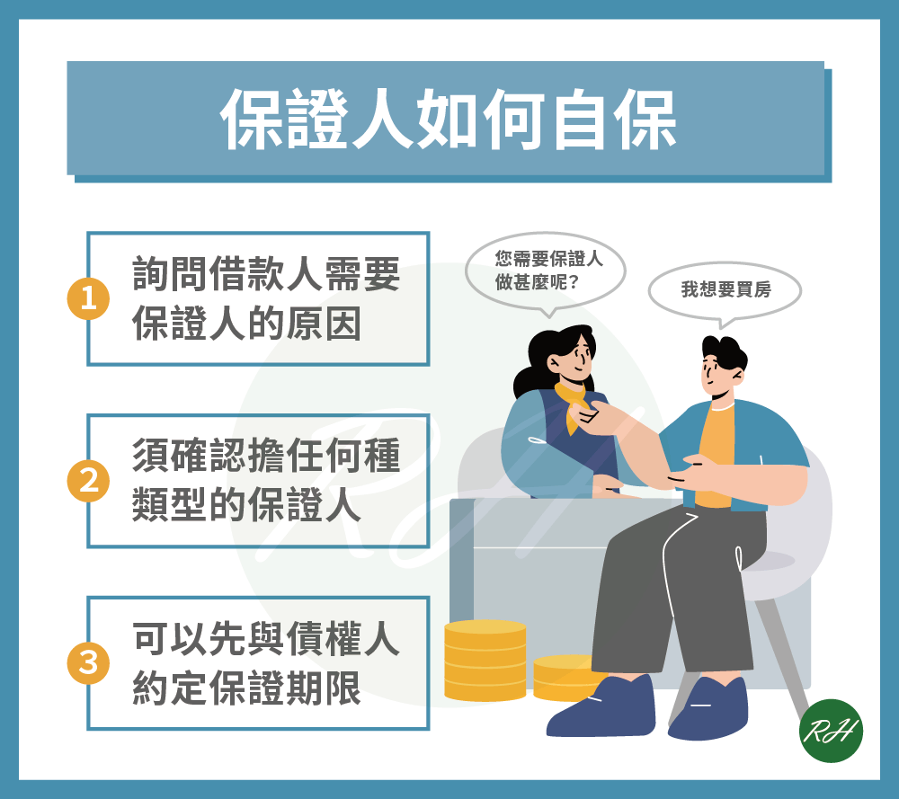 保證人如何自保《榮華行銷理財中心》
