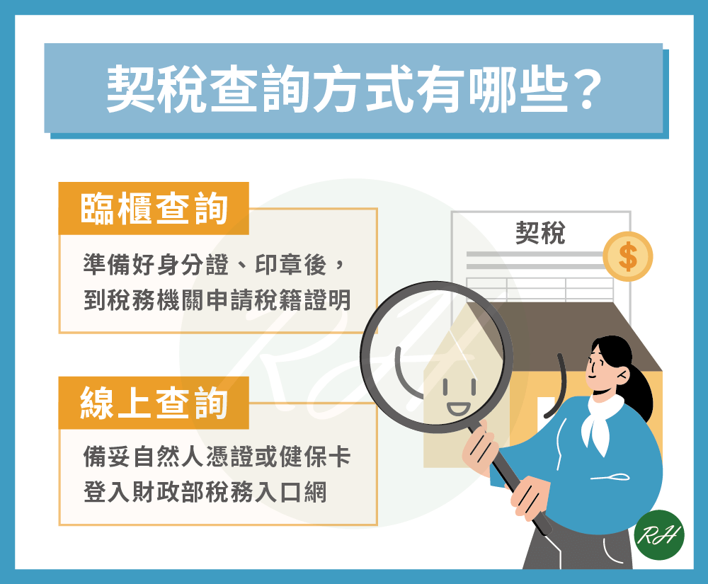 契稅查詢方式有哪些《榮華行銷理財中心》