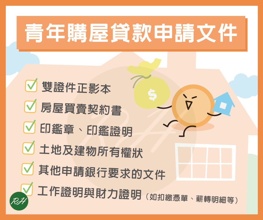 青年購屋貸款申請文件《榮華行銷理財中心》