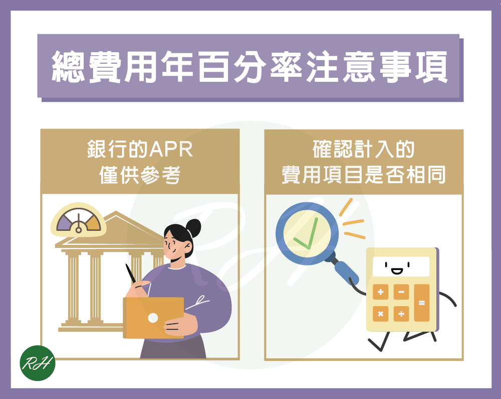 總費用年百分率注意事項《榮華行銷理財中心》