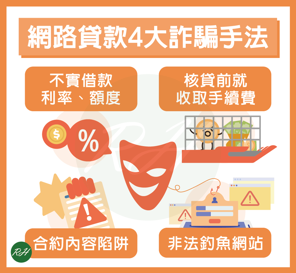 網路貸款要注意什麼？4大詐騙手法要知道！ - 榮華行銷理財中心