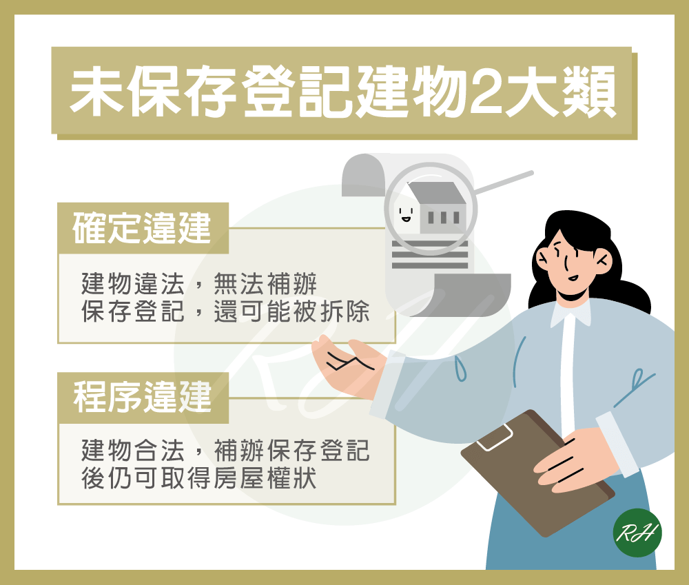 未保存登記建物2大類《榮華行銷理財中心》