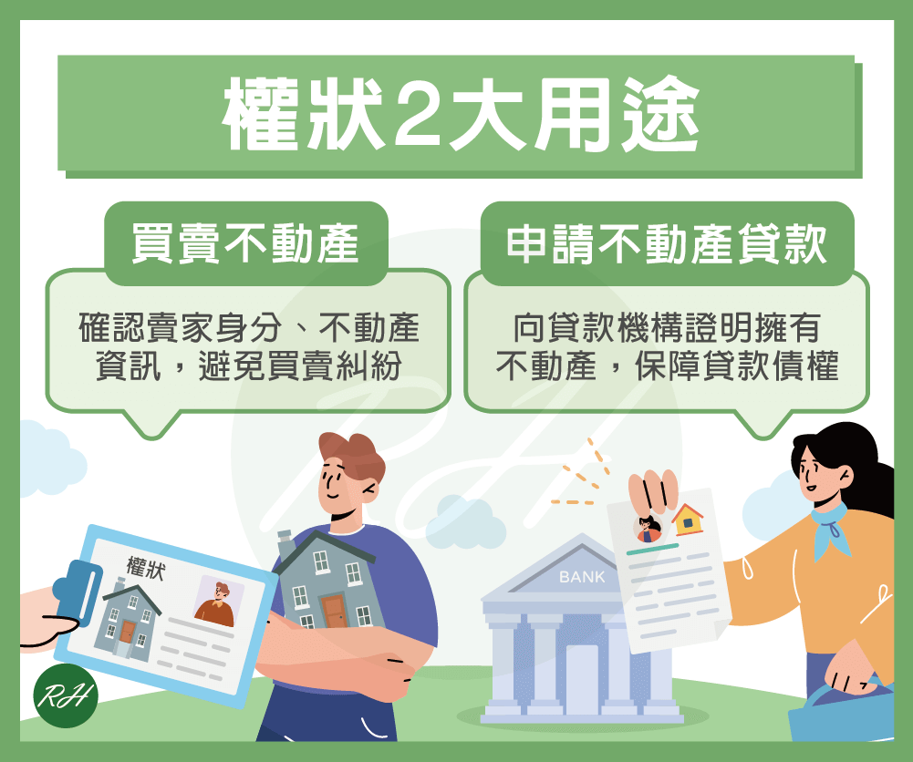 權狀2大用途《榮華行銷理財中心》