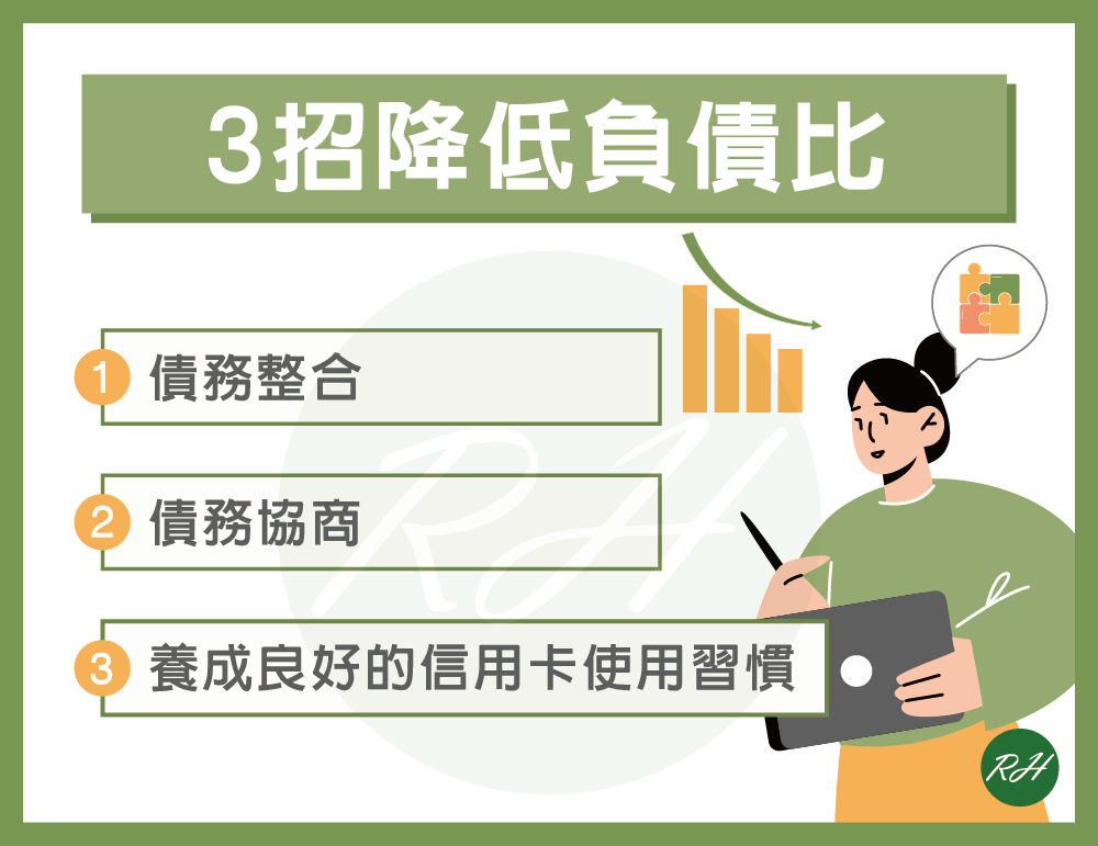 3招降低負債比《榮華行銷理財中心》