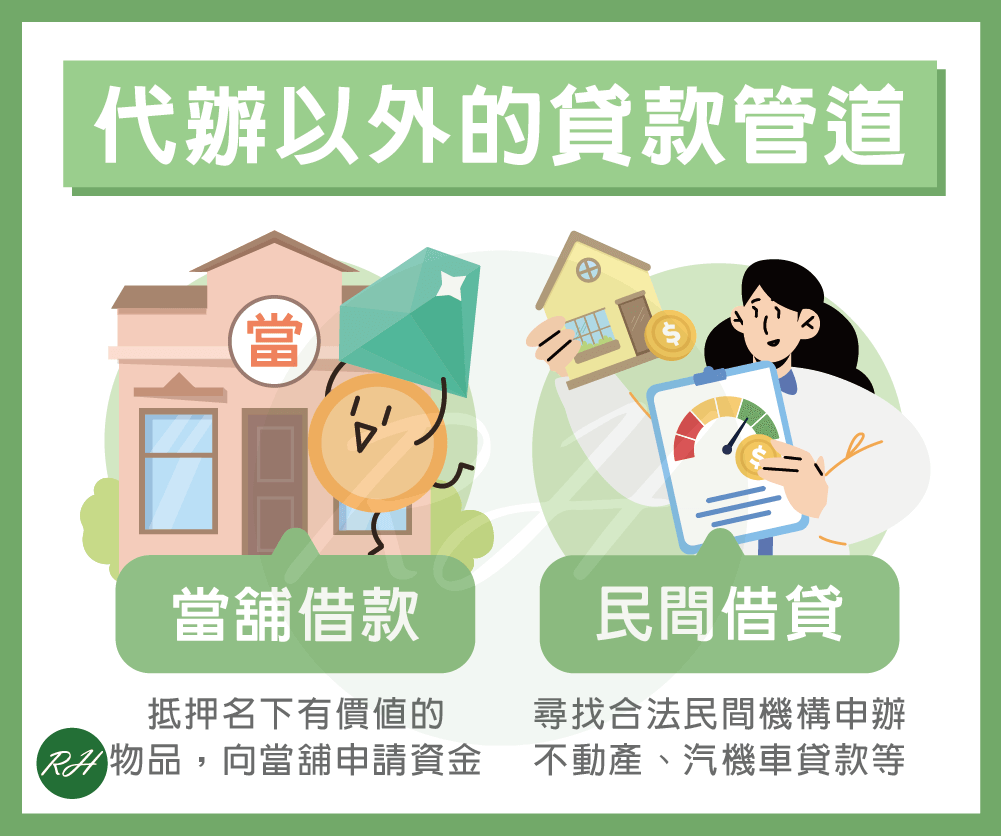 代辦以外的貸款管道《榮華行銷理財中心》