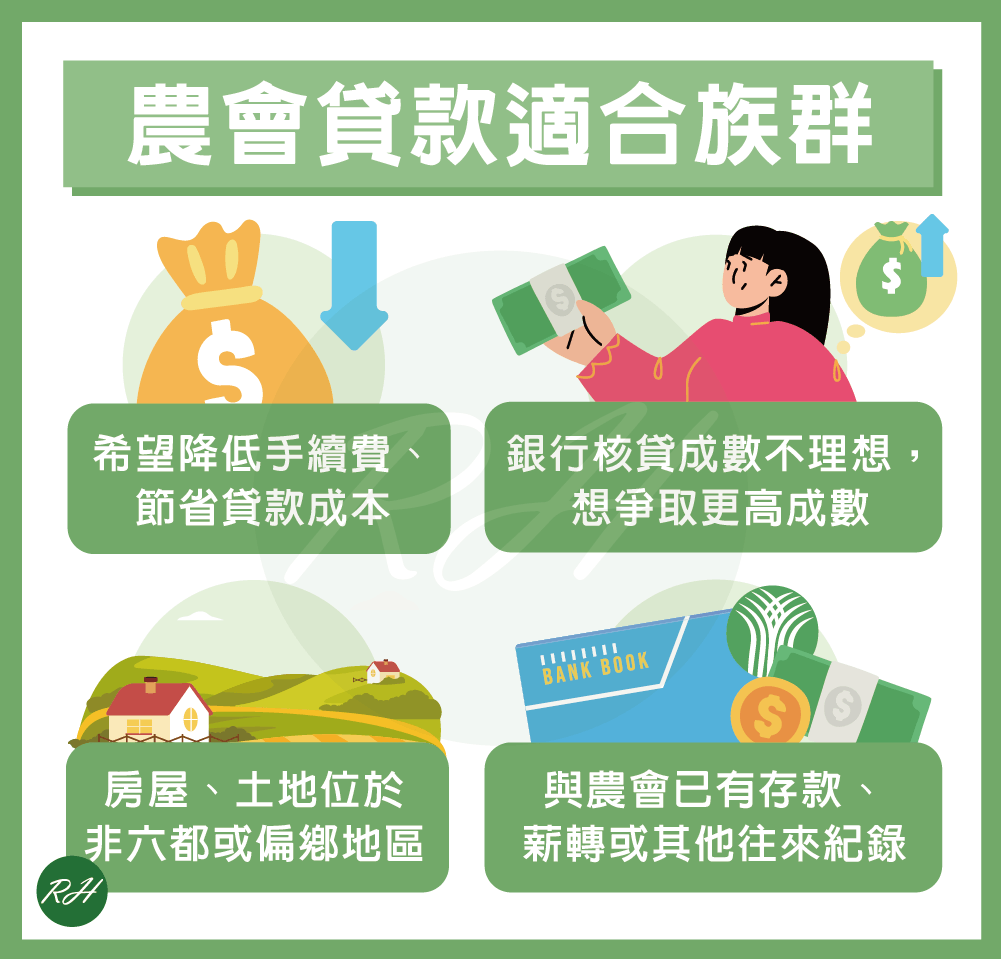 農會貸款適合族群《榮華行銷理財中心》